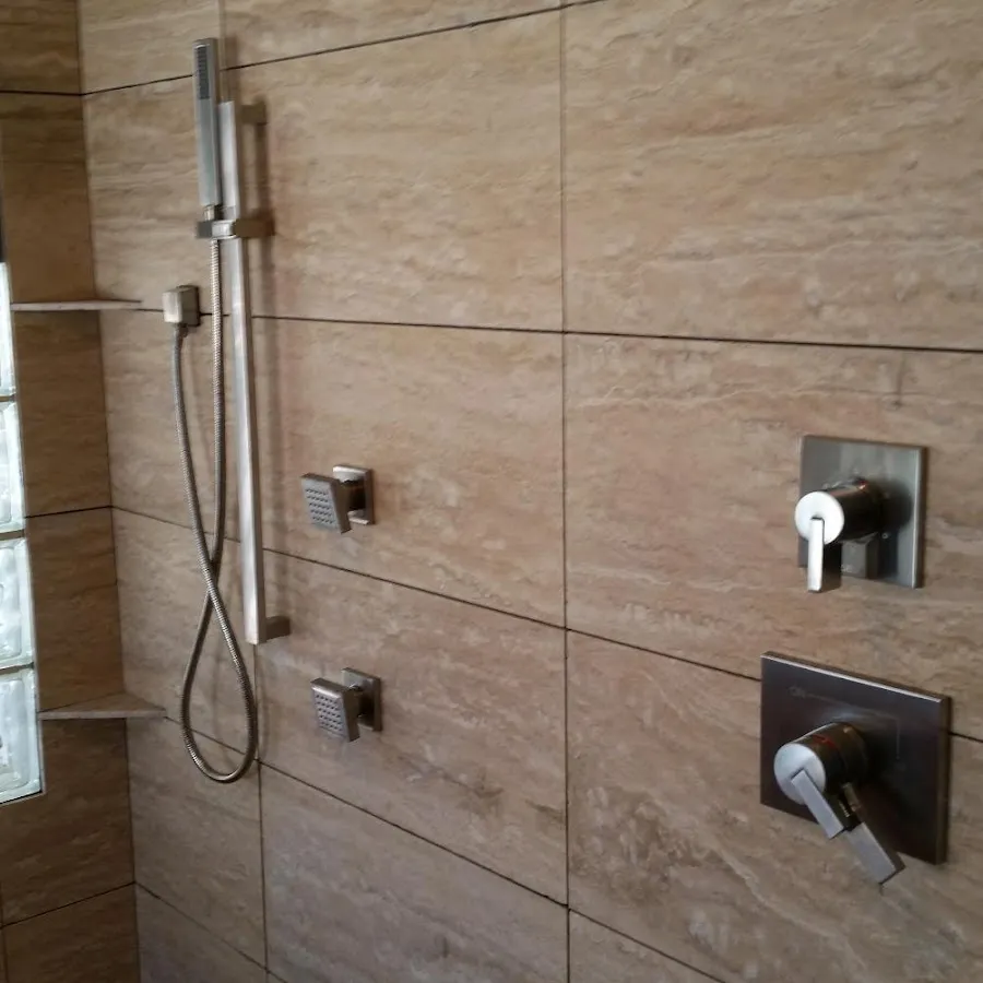 Shower fixture installation for Gas Line Repair in Goshen